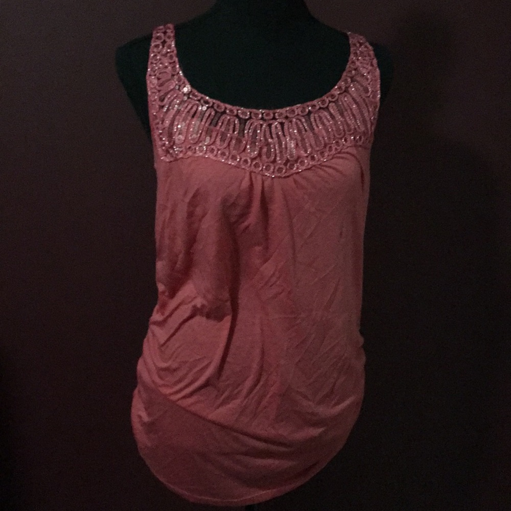 Rose color tank